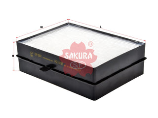 SAKURA,, Cabin Air Filter (Element), C1420197, CA-8301, SCANIA