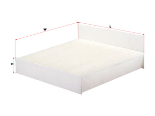 SAKURA,, Cabin Air Filter (Element), 30143909, CA-89180, SAIC