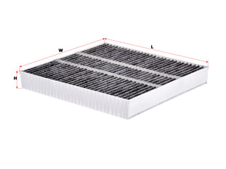 ไส้กรองอากาศแอร์(Element) , SAKURA, 7803A109, CAC-10160, MITSUBISHI (125000)
