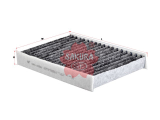 SAKURA,, Cabin Air Filter (Element), 27 27 725 19R, CAC-18361, NISSAN