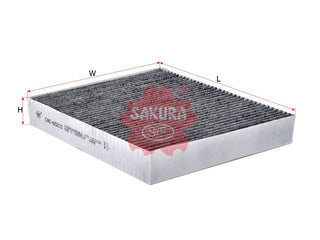 ไส้กรองอากาศห้องโดยสาร(Element) SAKURA, 13503675, CAC-65210, CHEVROLET (122944)