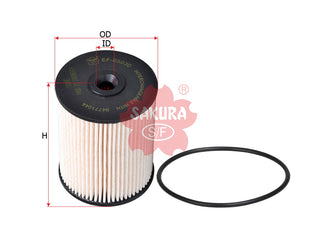 กรองน้ำมันเชื้อเพลิง(ไส้กรอง) SAKURA, 94771044, EF-65030, HOLDEN (126197)