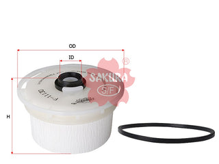 กรองน้ำมันเชื้อเพลิง(ธาตุ) SAKURA, T23390-51020, F-11130, TOYOTA (124258)