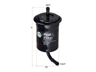 SAKURA,, Fuel Filter (In-Line), E9GY-9155-A, FS-1706, MERCURY