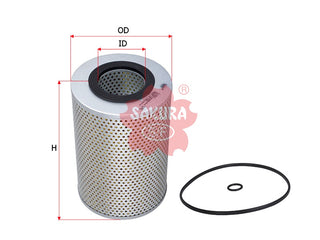 กรองน้ำมันเครื่อง(ไส้กรอง) SAKURA, 26325-84001, O-2803, HYUNDAI (125824)