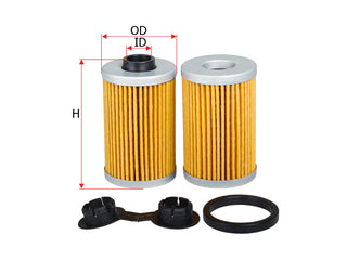 SAKURA,, Oil Filter (Element), 11 00 9 056 146, O-30060-S, BMW