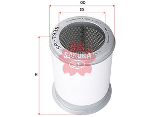 Air/Oil Separator (Element), SAKURA, 6-1931-1, SA-7938, KAESER (127096)