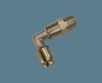 MPL Adapter Pneumatic Fitting Brass Push In Fitting Male Elbow WPR MPL8-02 8 mm R 1/4