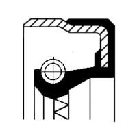 Shaft Seal, manual transmission, CORTECO, OEM 758941, Article number 0 1 0 3 3 9 4 5 B, OPEL (103459)