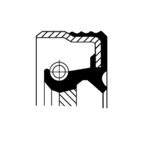 Shaft Seal, automatic transmission, CORTECO, OEM 24217518705, Article number 0 1 0 3 3 8 8 0 B, BMW (103453)