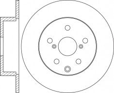 Rotor Disc, NIBK, 42431-0E020, RN1473, TOYOTA (019033)
