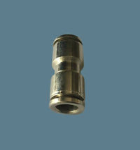 MPU Adapter Pneumatic Fitting Brass Push In Fitting Union Straight WPR MPU-10 10 mm R 1/8