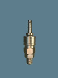 WPR Air Compressor Hose Quick Coupler Socket Connector Steel, 1/4 Inch, SH-20(Female)+PH-20(Male) 2pcs