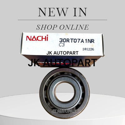 ลูกปืนเกียร์ ISUZU NPR NQR 30RT07A1NRC3 ยี่ห้อ NACHI แท้ๆ ขนาด (30x75x20) ลูกปืนเม็ดหมอนมีแหวนล็อค/EGNHP
