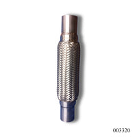 ท่อไอเสีย WPR 1.75 นิ้ว x13 นิ้ว (OD48 x 230/330) ไม่มีเปียด้านใน 2 ชั้น 45 mmx 48mm x 330mm x 73mm (003320)