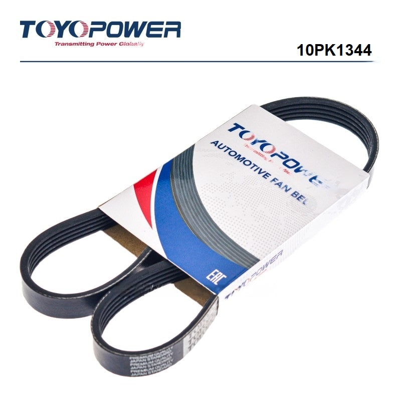 TOYOPOWER V-Ribbed Belt 10PK1344
