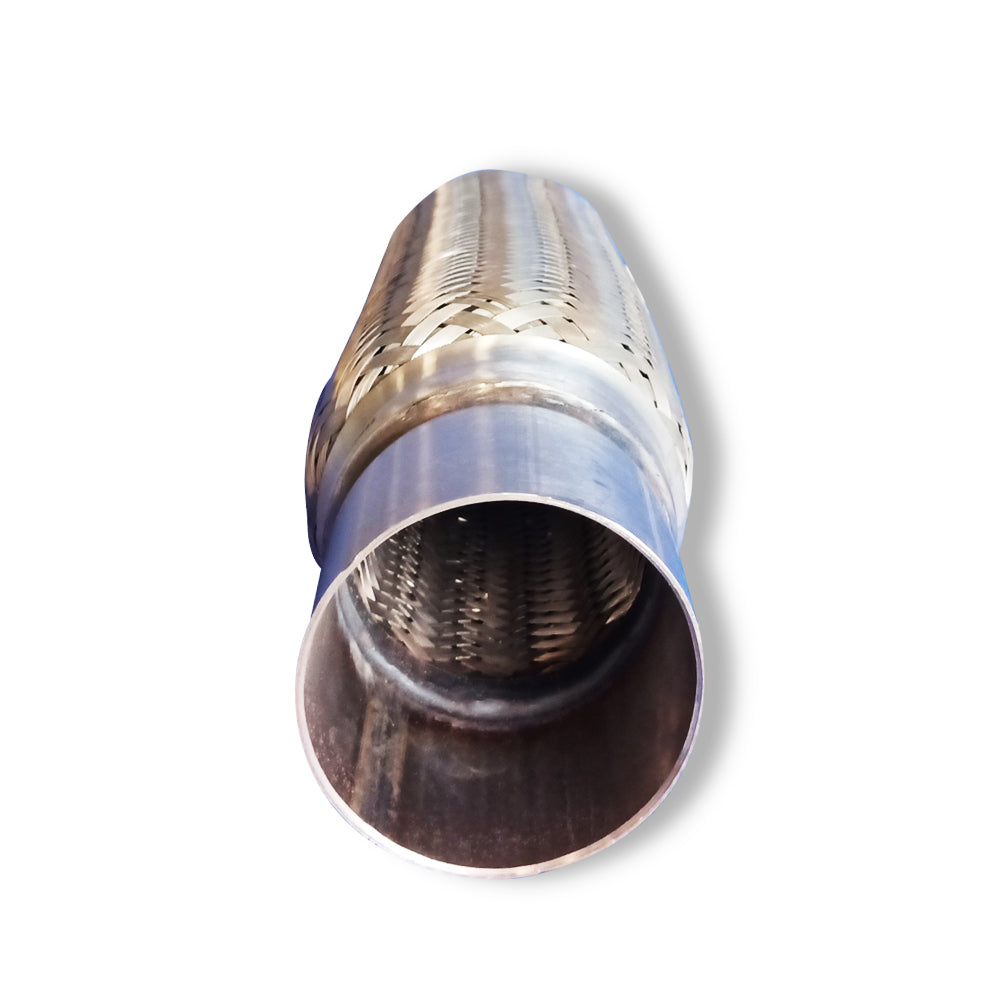 Exhaust Pipe, WPR, 2-1/2 Inch x15 Inch  (ID63.5x282/382), With Inner Braid, Three Layer (003303)