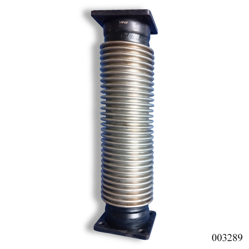 WPR Exhaust Pipe, 3.25"x15", Durable Flange, Heavy Duty