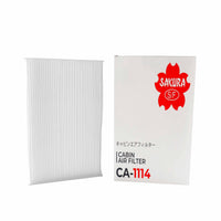 SAKURA Cabin Air Filter (Part No: 87139-0K010 / CA-1114) for Toyota
