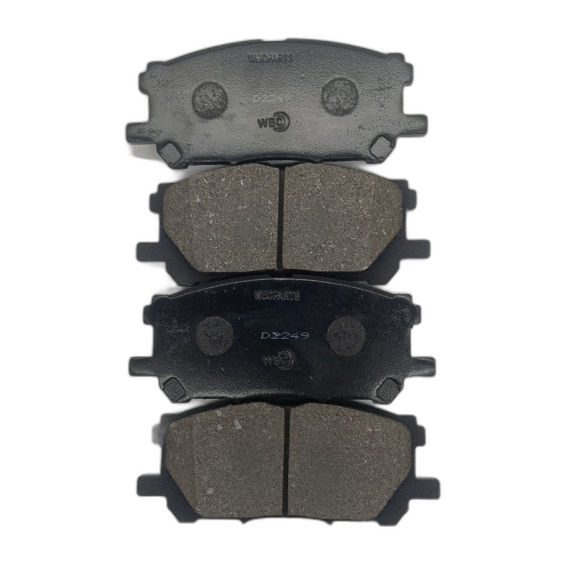 WBC Brake Pad Semi-Metallic, D2249, 04465-48100, for Toyota Avalon