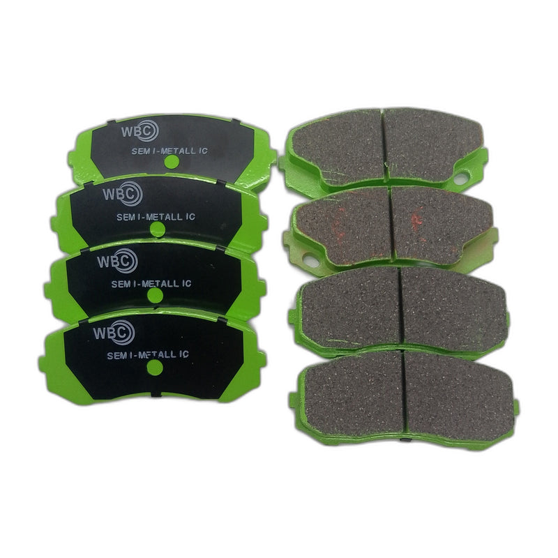 WBC Brake Pad Semi-Metallic, D6115, MK449108, for Mitsubishi Vehicles