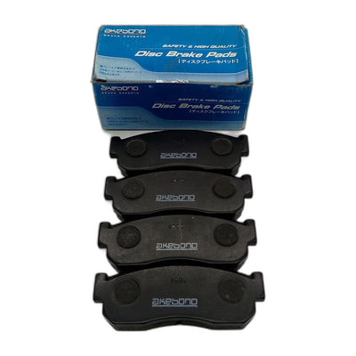 ผ้าเบรค NIBK, A-107K, PN2080, AKEBONO (018452)
