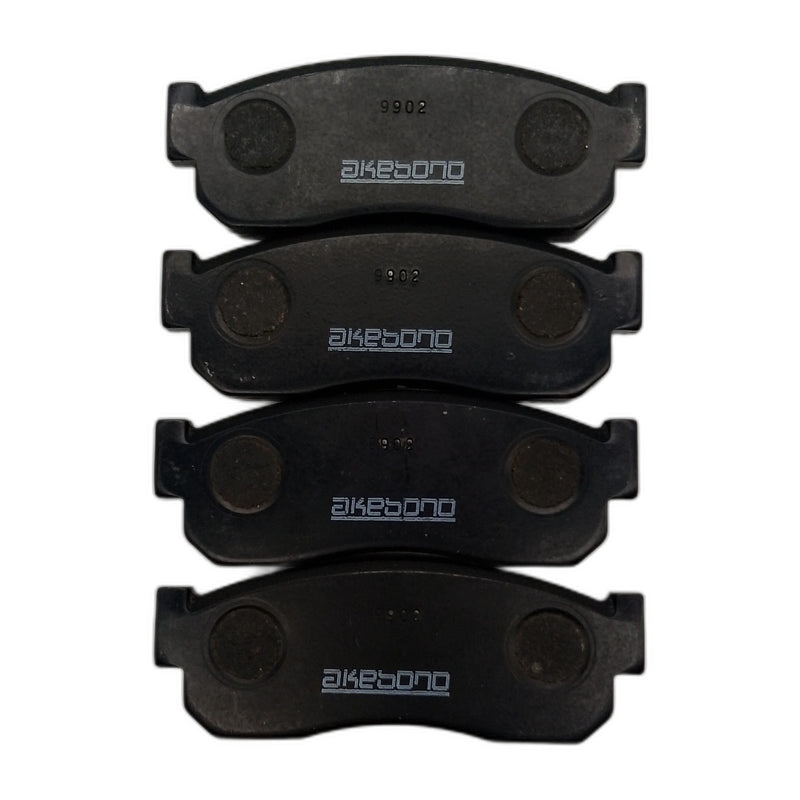 ผ้าเบรค NIBK, A-107K, PN2080, AKEBONO (018452)