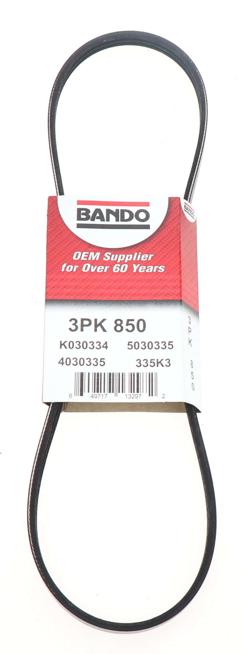 สายพานร่องตัว V BANDO 3pk850 (006115)