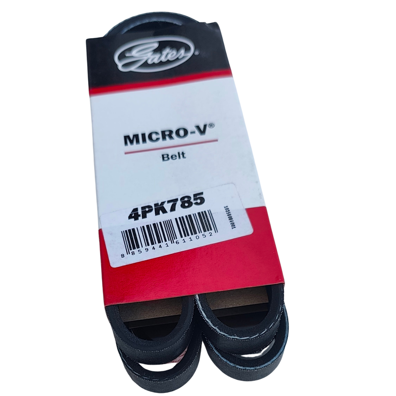 Gates Micro-V V-Ribbed Belt 4PK785 (EPDM)
