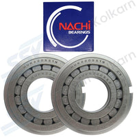 NACHI ลูกปืนเม็ดหมอน NUPK2205S1NR(2 ตับ)
