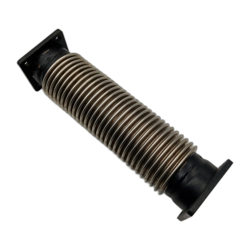 WPR Exhaust Pipe 3.5"x15" 2-Layer Flange Durable Fit
