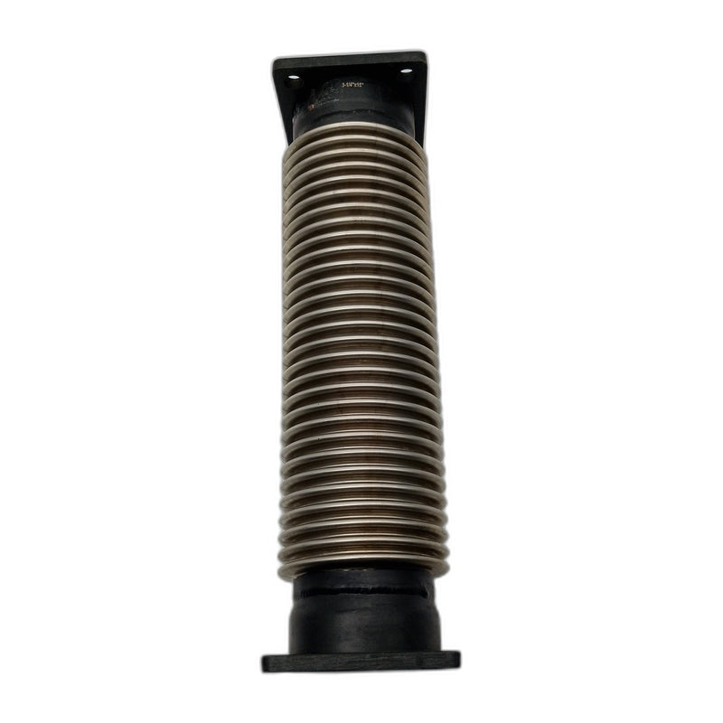 WPR Exhaust Pipe 3.5"x15" 2-Layer Flange Durable Fit