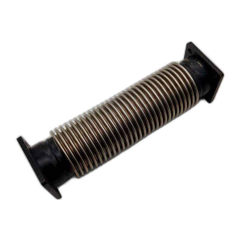 WPR Exhaust Pipe 3.5"x15" 2-Layer Flange Durable Fit