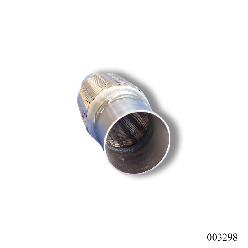ท่อไอเสีย WPR 2.4 นิ้ว x10.7 นิ้ว (OD63.5 x 173/273) ถักเปียด้านใน 3 ชั้น 60.5มม. x 63.5มม. x 270มม. x 86มม. (003298)