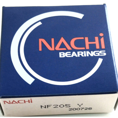 (ราคาต่อตลับ)ตลับลูกปืนเม็ดหมอน ทรงกระบอก NACHI  NF205Y