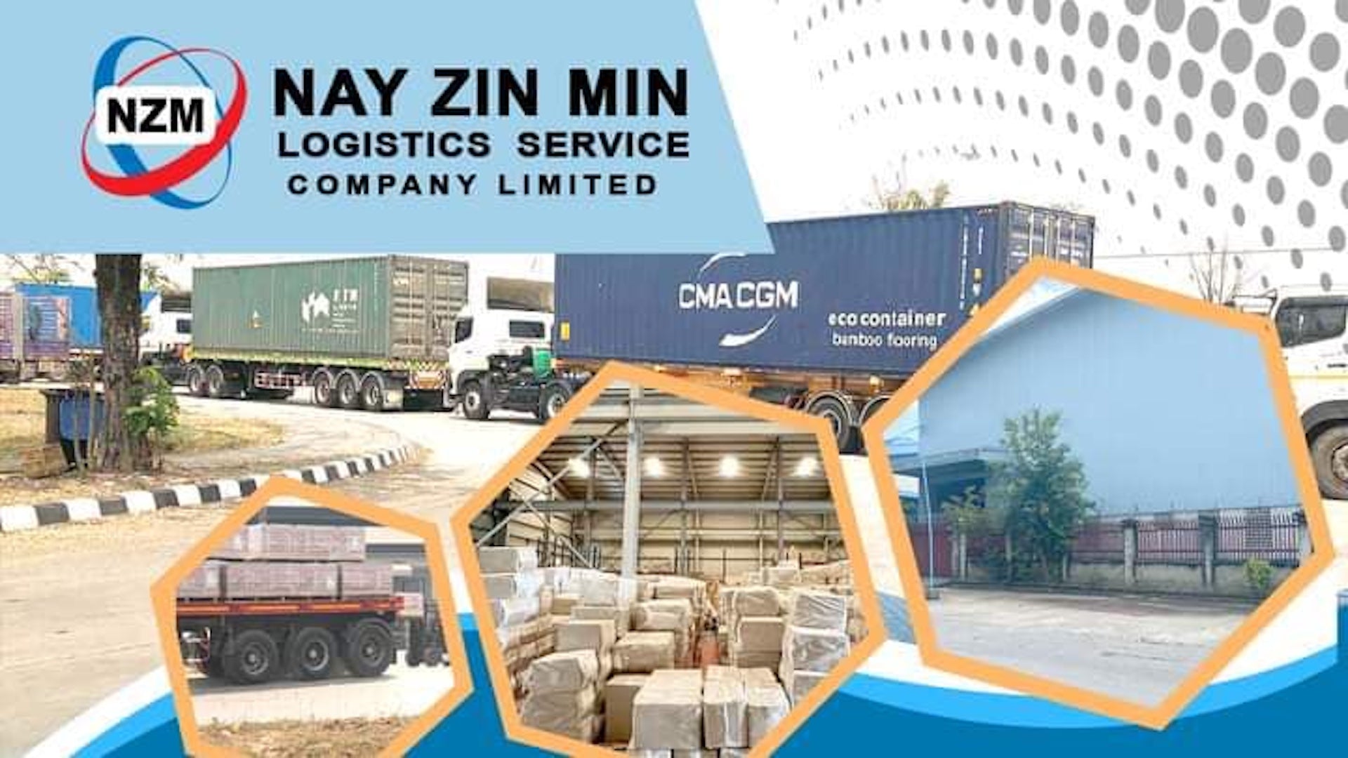 Nay Zin Min Logistics Header Logo