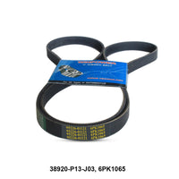 TOYOPOWER V-Ribbed Belt 6PK1065 - Fits OEM 38920-P13-J03