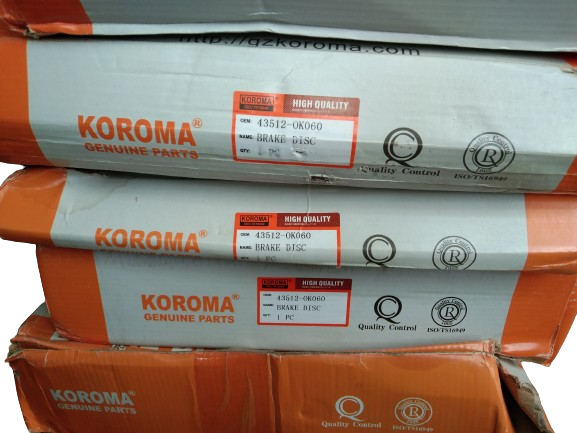Brake Drum, KOROMA, 43512-0K060, TOYOTA, 4WD 6HPLE (122355)