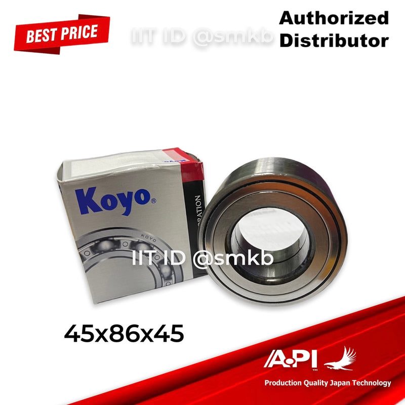 KOYO JTEKT DAC4586W2CS69 TOYOTA CAMRY ACV41L 2006 90369T0004