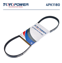 TOYOPOWER, V-Ribbed Belt, 90916-02500,  4PK1180L