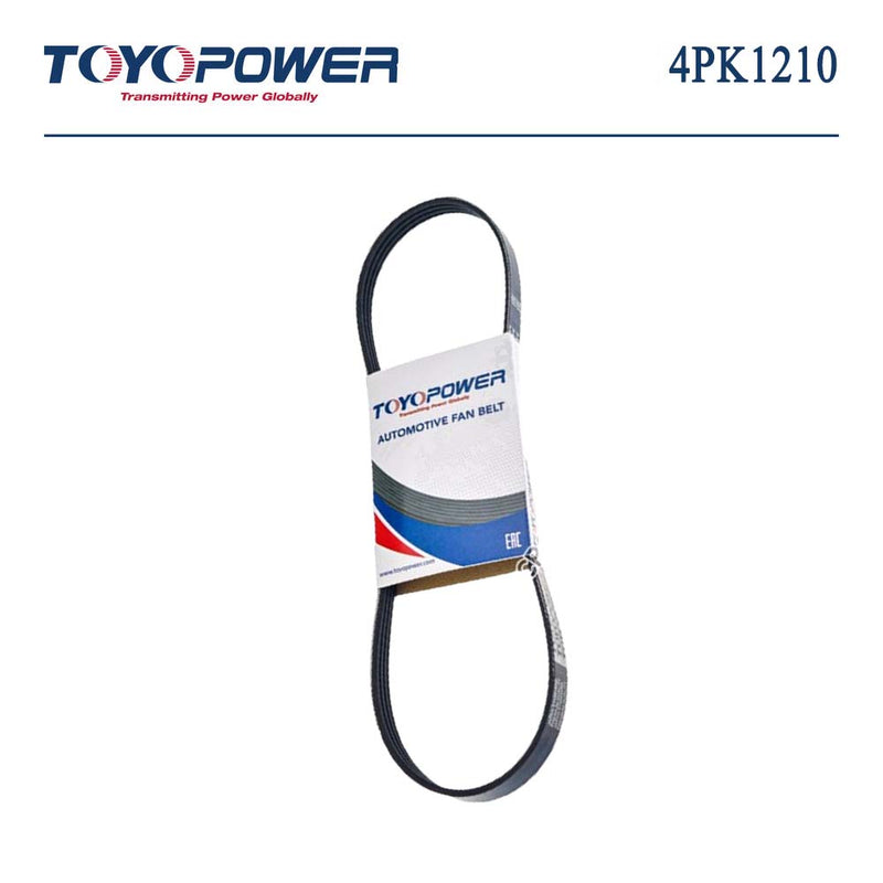 TOYOPOWER V-Ribbed Belt 90916-02556 4PK1210