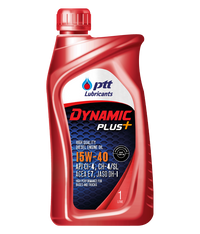 น้ำมันเครื่อง, ปตท., 15W40, DYNAMIC PLUS, API CI-4, CH-4/SL,1 ลิตร (122201)