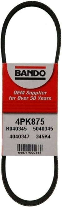 สายพานร่องตัว V BANDO 4pk875 (006118)