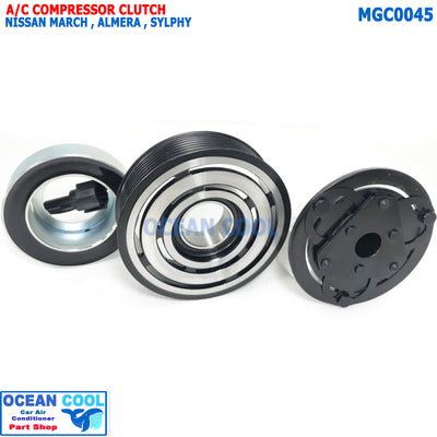 Air Conditioning Clutch, Nissan March, Almera, Sylphy Mgc0045, Genuine Nachi Bearings, Ac Compressor Clutch Nissan March, Almera, Sylphy, Clutch, Compressor Pulley, Front Air Conditioning Clutch, Clut