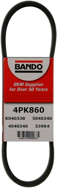 สายพานร่องตัววี BANDO 4PK860 (006332)