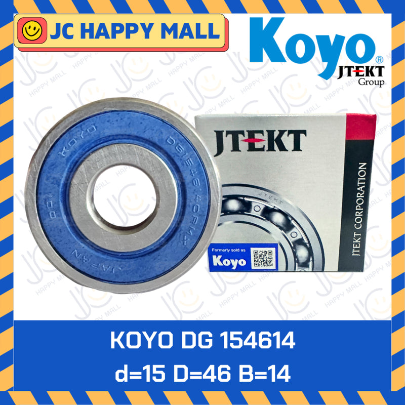 KOYO KOYO DG 154614 BALL 15X46X14 MM DG154614 TOYOTA VIOS DG