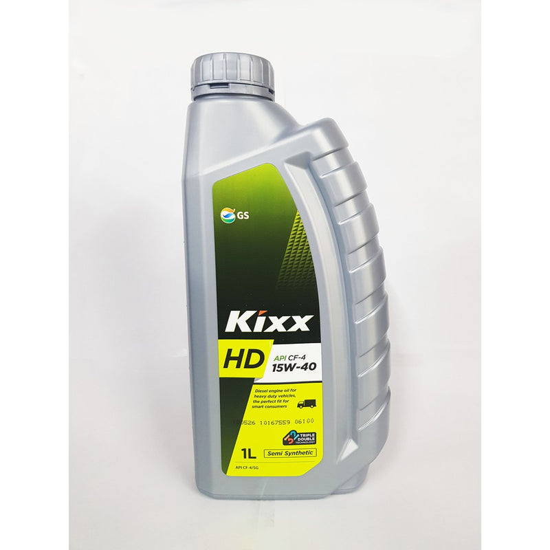 น้ำมันเครื่อง KIXX 15W40 1 ลิตร CF-4 (122202)