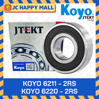 KOYO KOYO 6211 2RS 6212 2RS 6213 2RS 6214 2RS 6215 2RS 6216 2RS 6217 2RS 6218 2RS 6220 2RS 2 DEEP GROOVE BALL Bearing