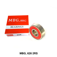 MBG 626-2RS Deep Groove Ball Bearing