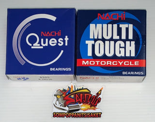 ลูกปืนข้อเหวี่ยง  NSR/N-PRO/แฟนทอม150 เกรดA Nachi ขายเป็นคู่ 1ชุด=2ชิ้น(ซ้าย/ขวา)